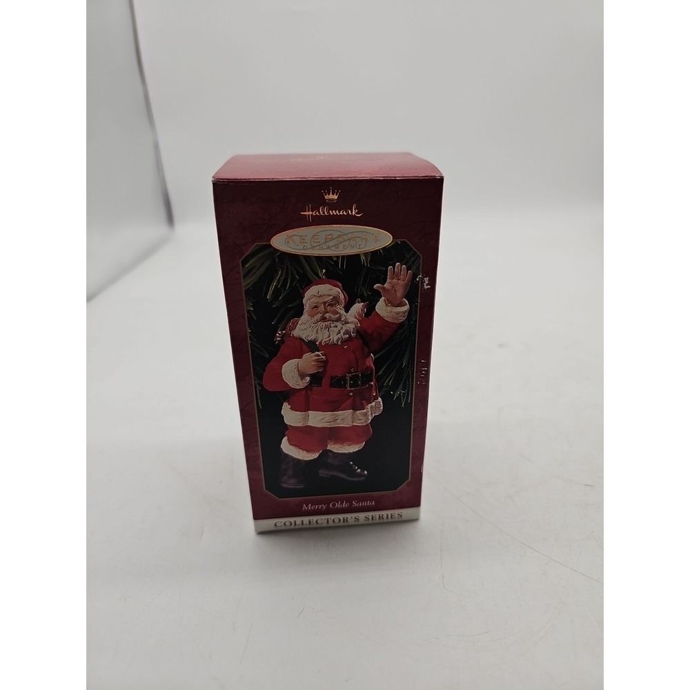 Hallmark Keepsake Ornament 1999 Merry Olde Santa #10 in Collector's Series